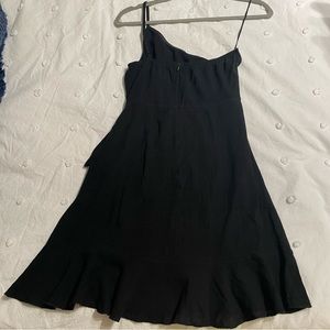 Black one shoulder princess Polly dress
